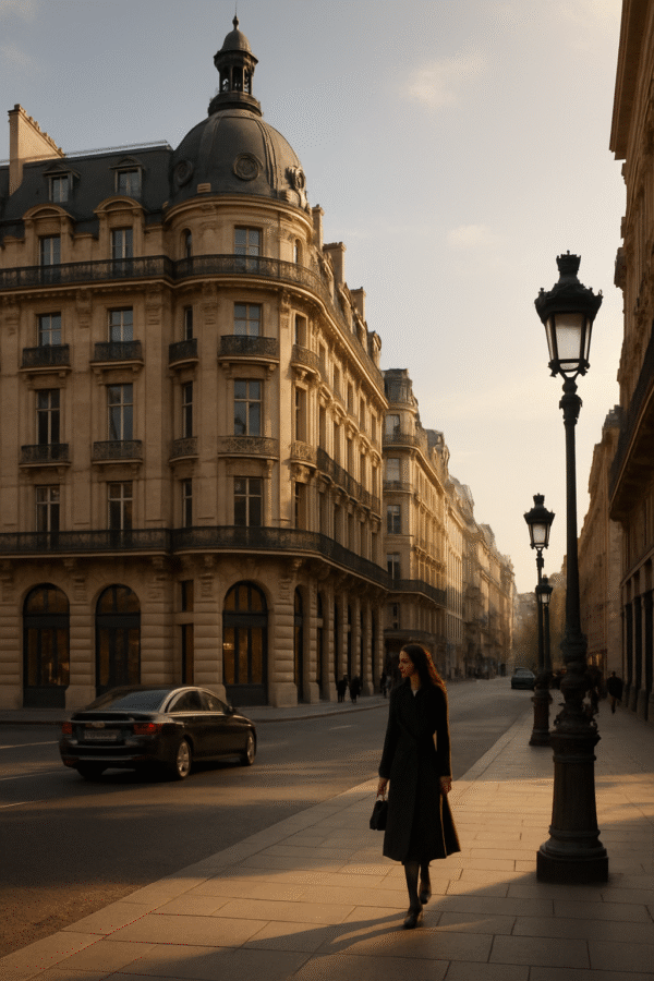 Elegant Urban Masterpiece – Modern Cityscape Digital Wall Art