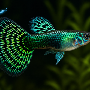 Emerald Green Moscow Guppy (Premium Live Fish)