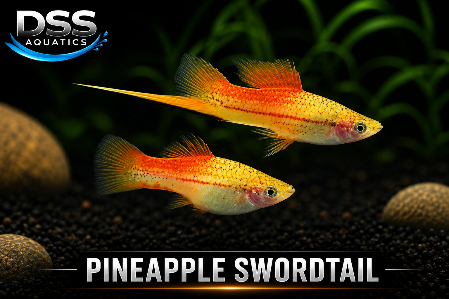 Pineapple Swordtail – Premium Livebearer Fish