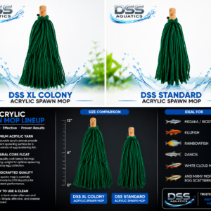 Standard Acrylic Spawn Mop | DSS Aquatics